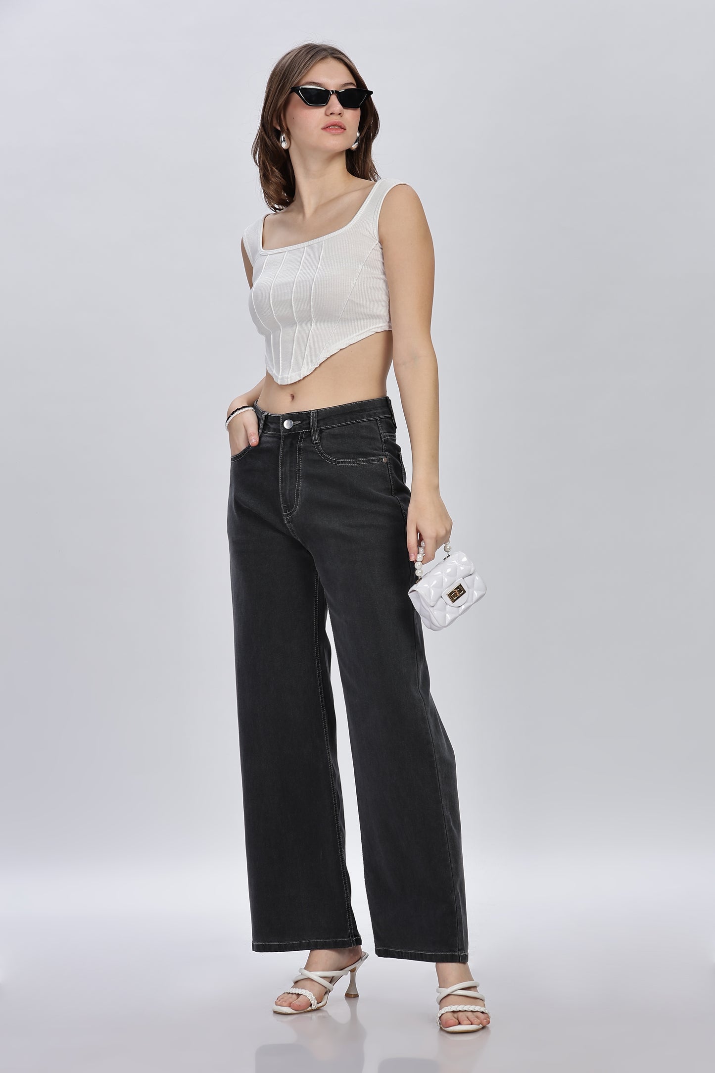 Minimal Parachute Fit Women Denim